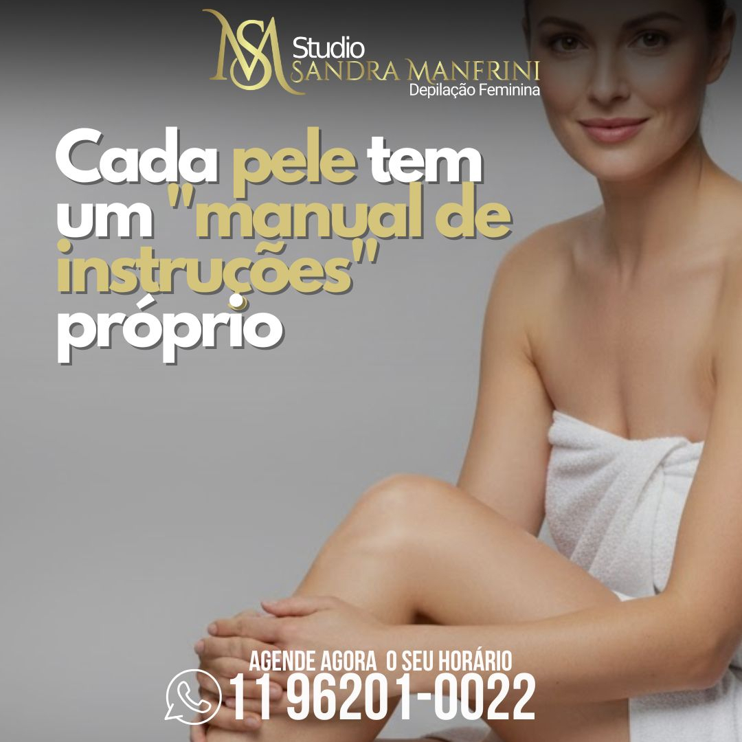 Tipos de pele-cada uma tem seu manual