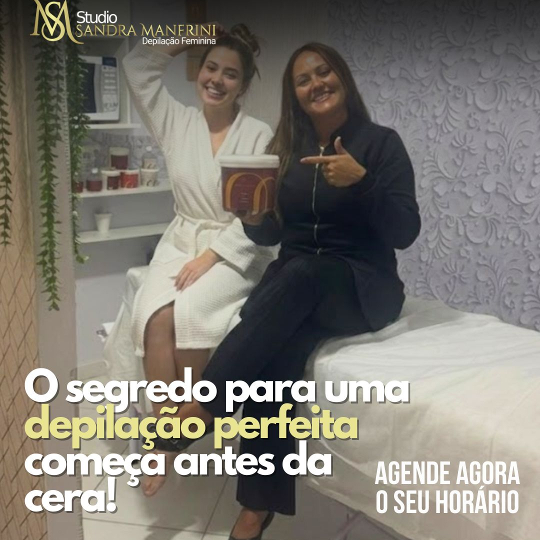 Segredo da depilação perfeita-começa antes da cera