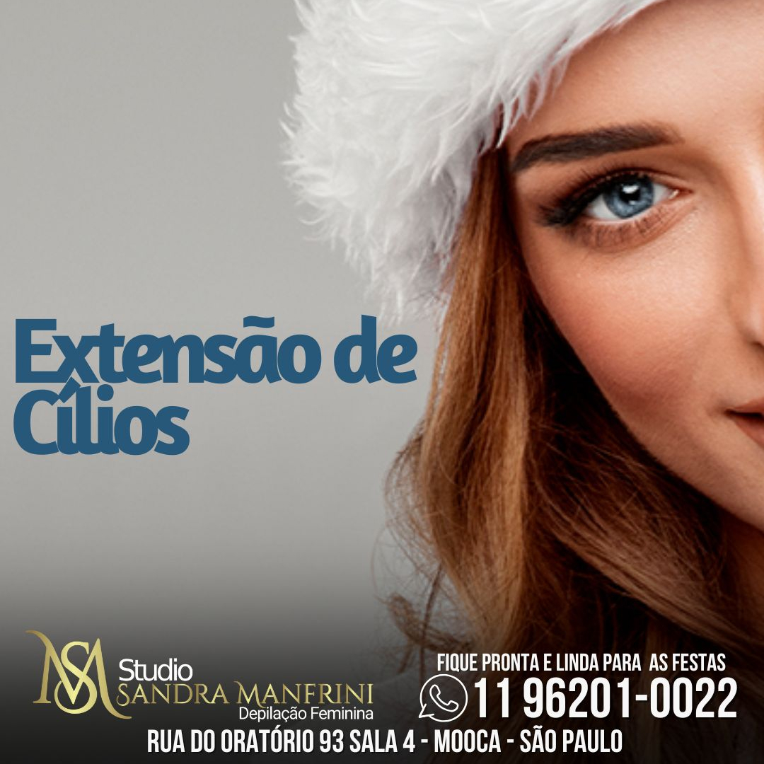 Extensão de cílios-prepare-se para o fim de ano