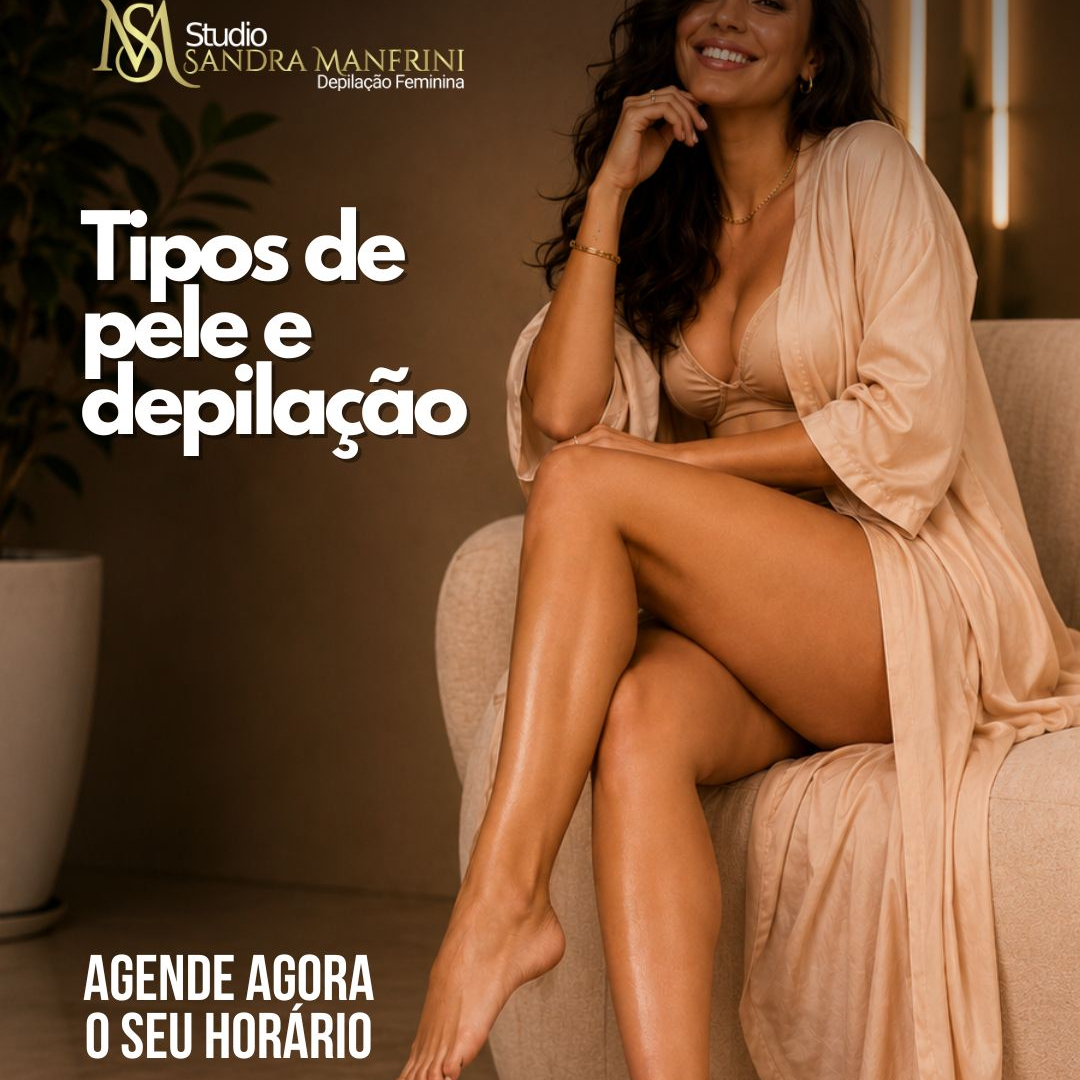 Tipos de pele e depilação-saiba mais