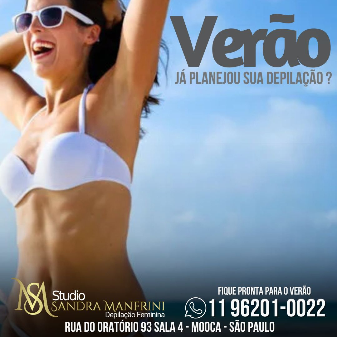 Verão-Já planejou sua depilação
