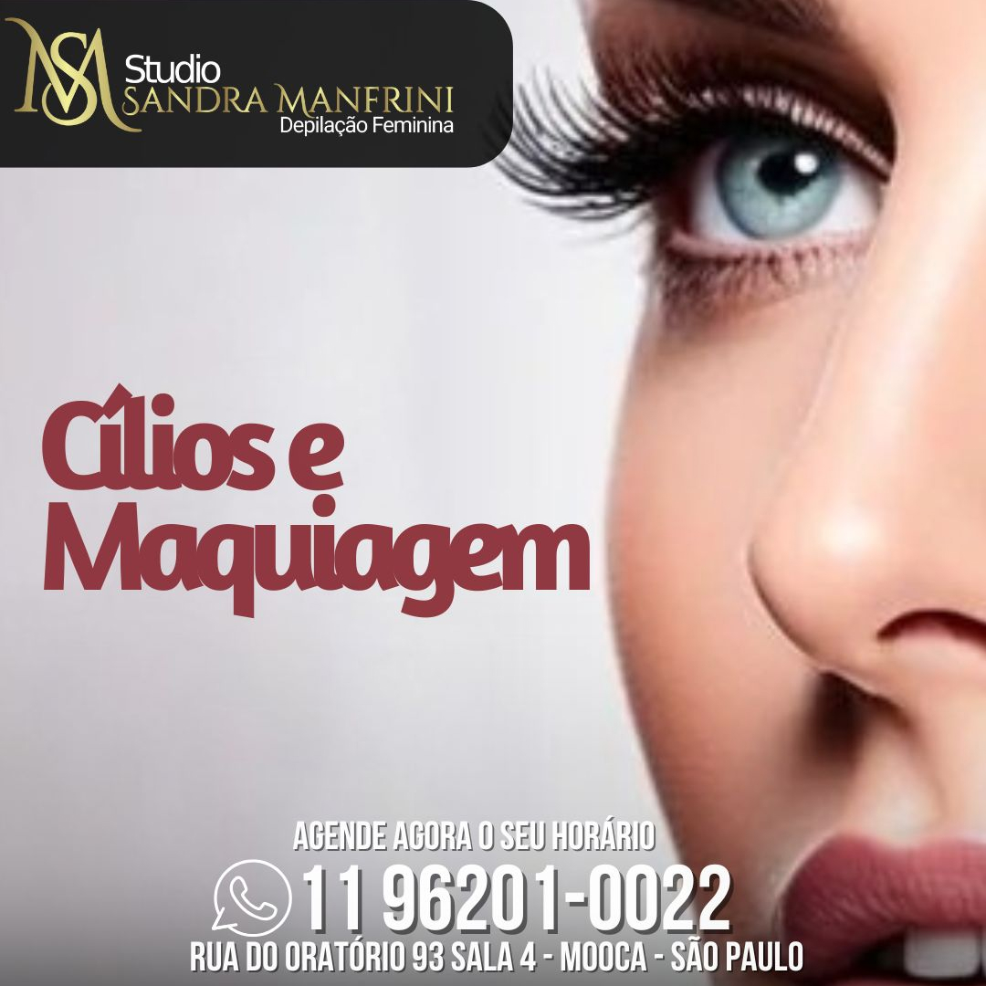 Cílios e maquiagem-Transforme o seu olhar