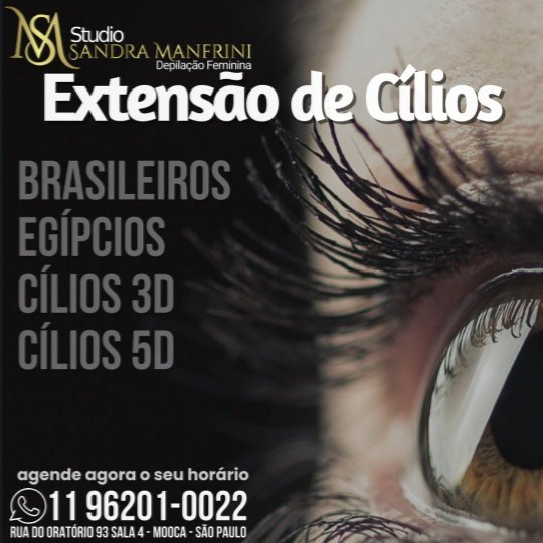 Extensão de Cílios-Marque já seu  horário