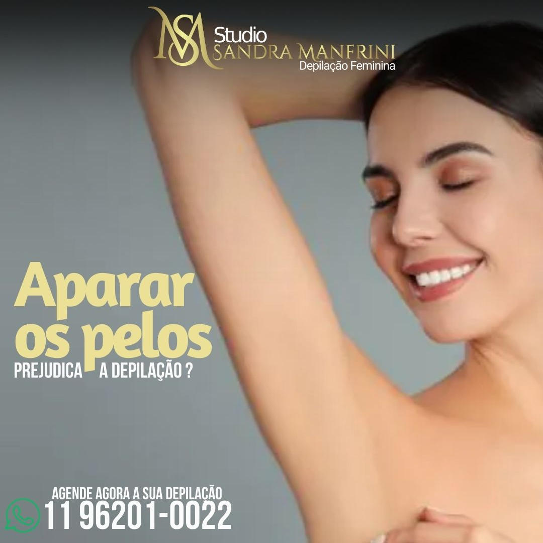 Aparar pelos-prejudica a depilação ?