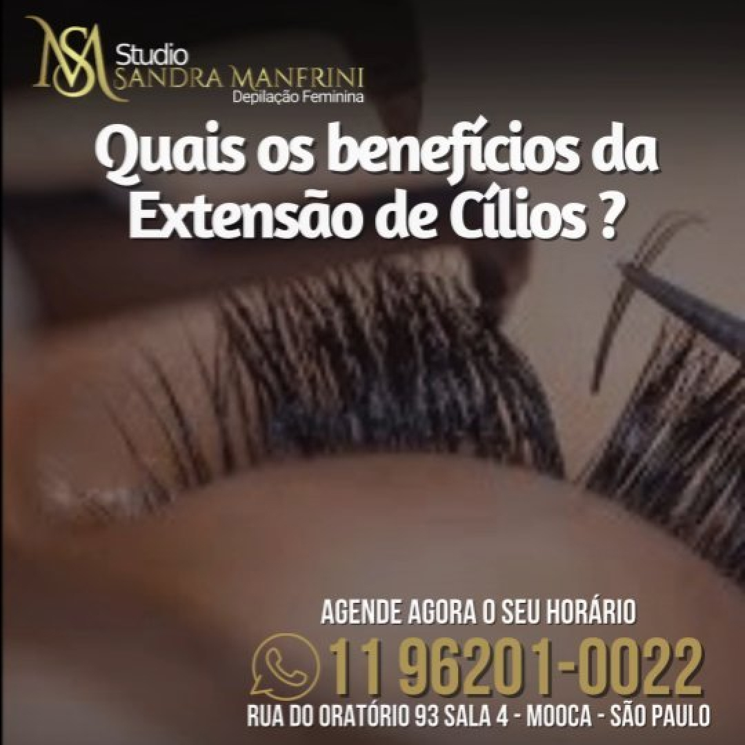 Benefícios da extensão de cílios-Saiba tudo sobre isso