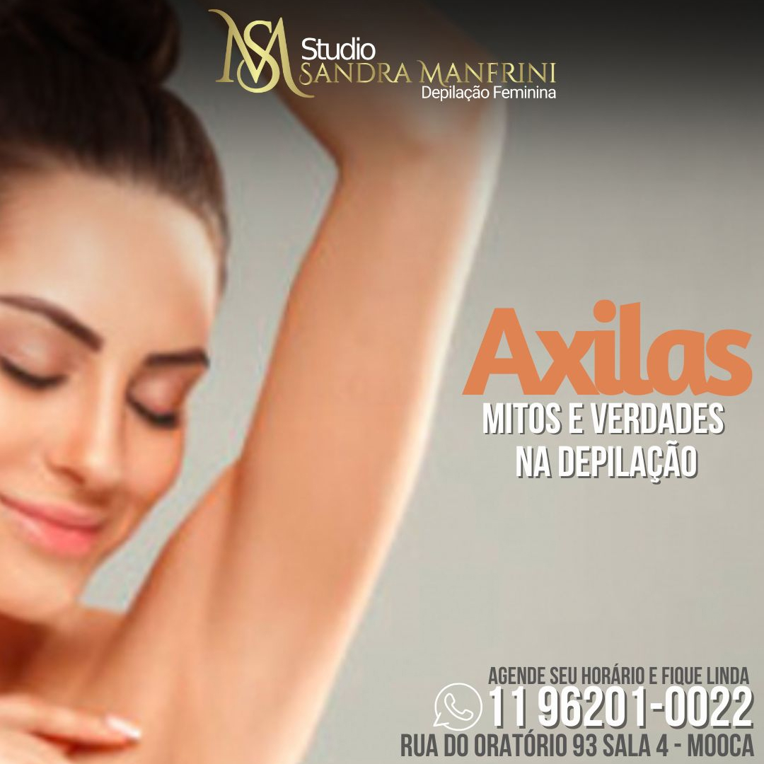 Axilas-Mitos e verdades na depilação