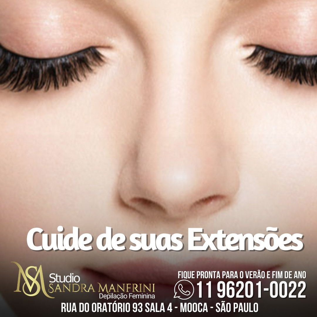 Cuide de suas extensões-como manter elas