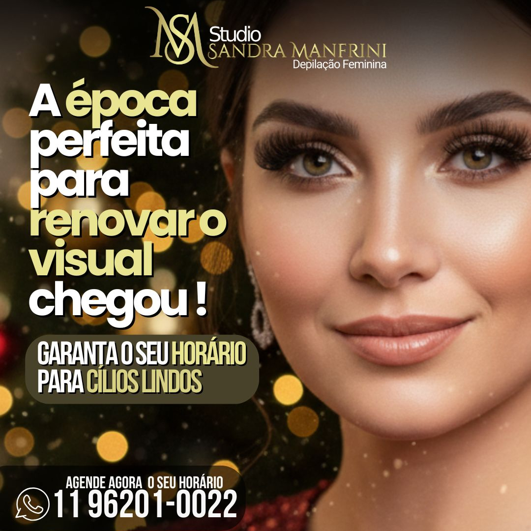 Renove o visual no fim de ano-Agende agora !