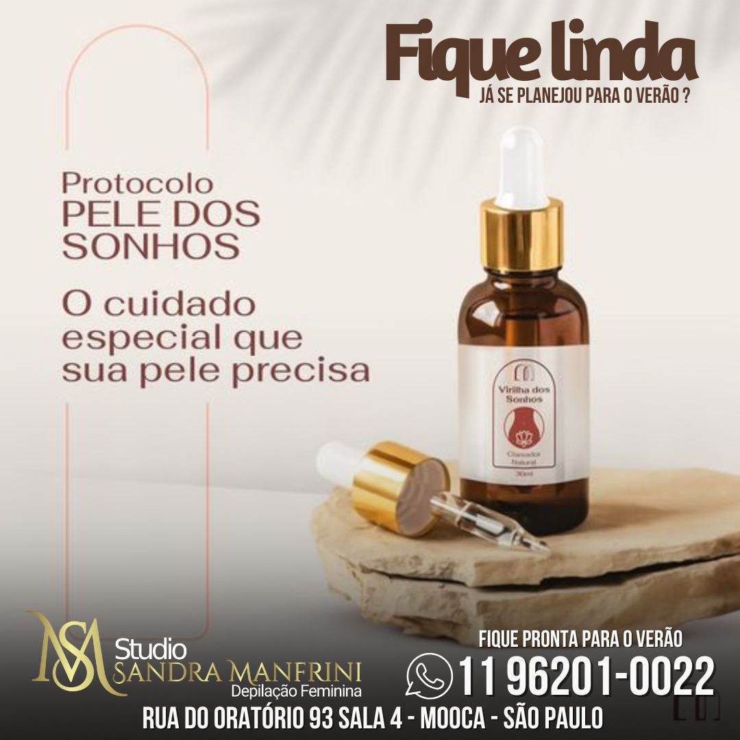 Pele dos sonhos-Fique lisinha e sem manchas