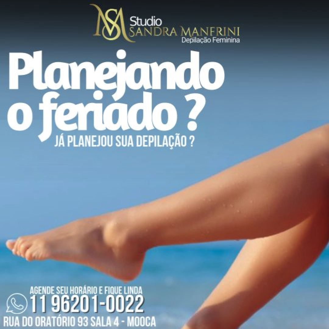 Planejou o feriado-já planejou sua depilação