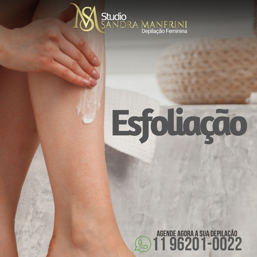 Esfoliação-cuide de sua pele
