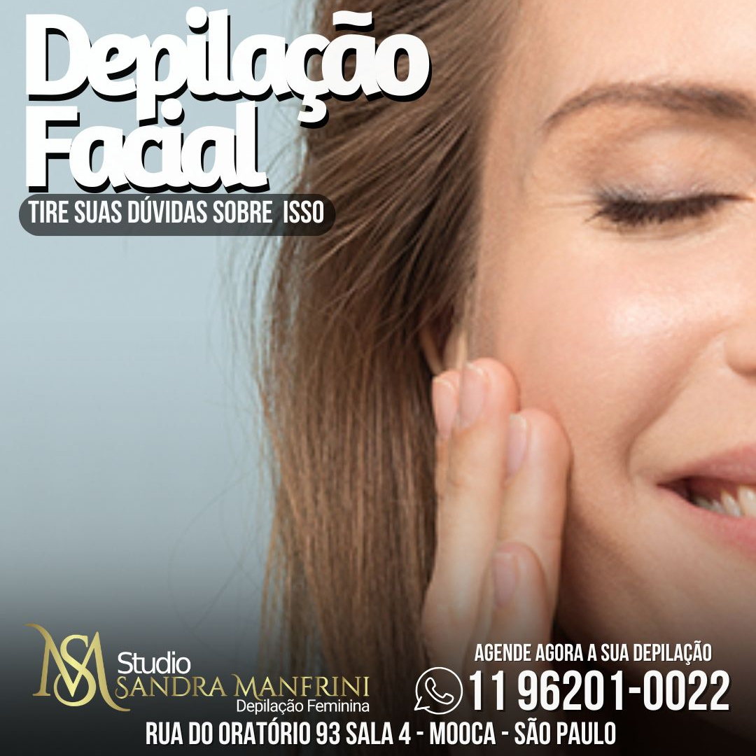 Depilação Facial-Tire suas dúvidas