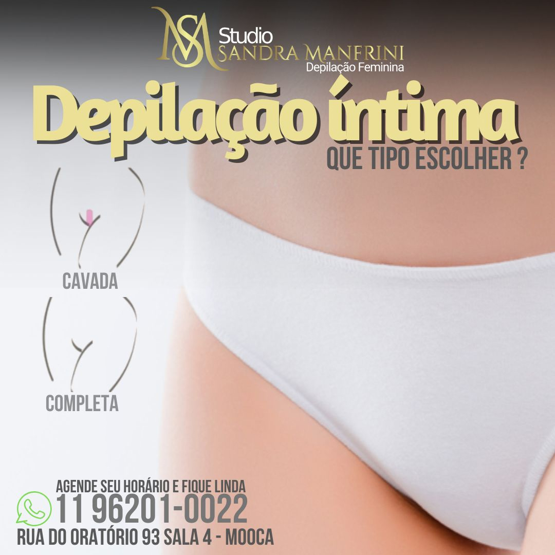 Depilação íntima-que tipo escolher